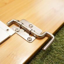 画像をギャラリービューアに読み込む, 美品 スノーピーク（snow peak） マルチファンクションテーブルコーナーR竹 CK-119T グリルシステム アイアングリルテーブル  IGT 専用オプション 天板 [送料無料]