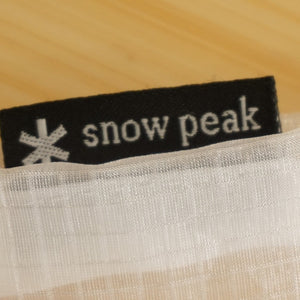 【廃盤・希少】美品 スノーピーク（snow peak） スーパーメッシュスタッフサックL UG-506 バッグ＆コンテナー 通気性 中が見えやすい [送料無料]