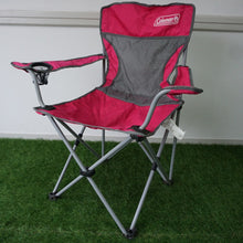 画像をギャラリービューアに読み込む, 美品 
 コールマン【Coleman】 メッシュアクションチェア 170-7696 テーブル・チェア
 ピンク [送料無料]