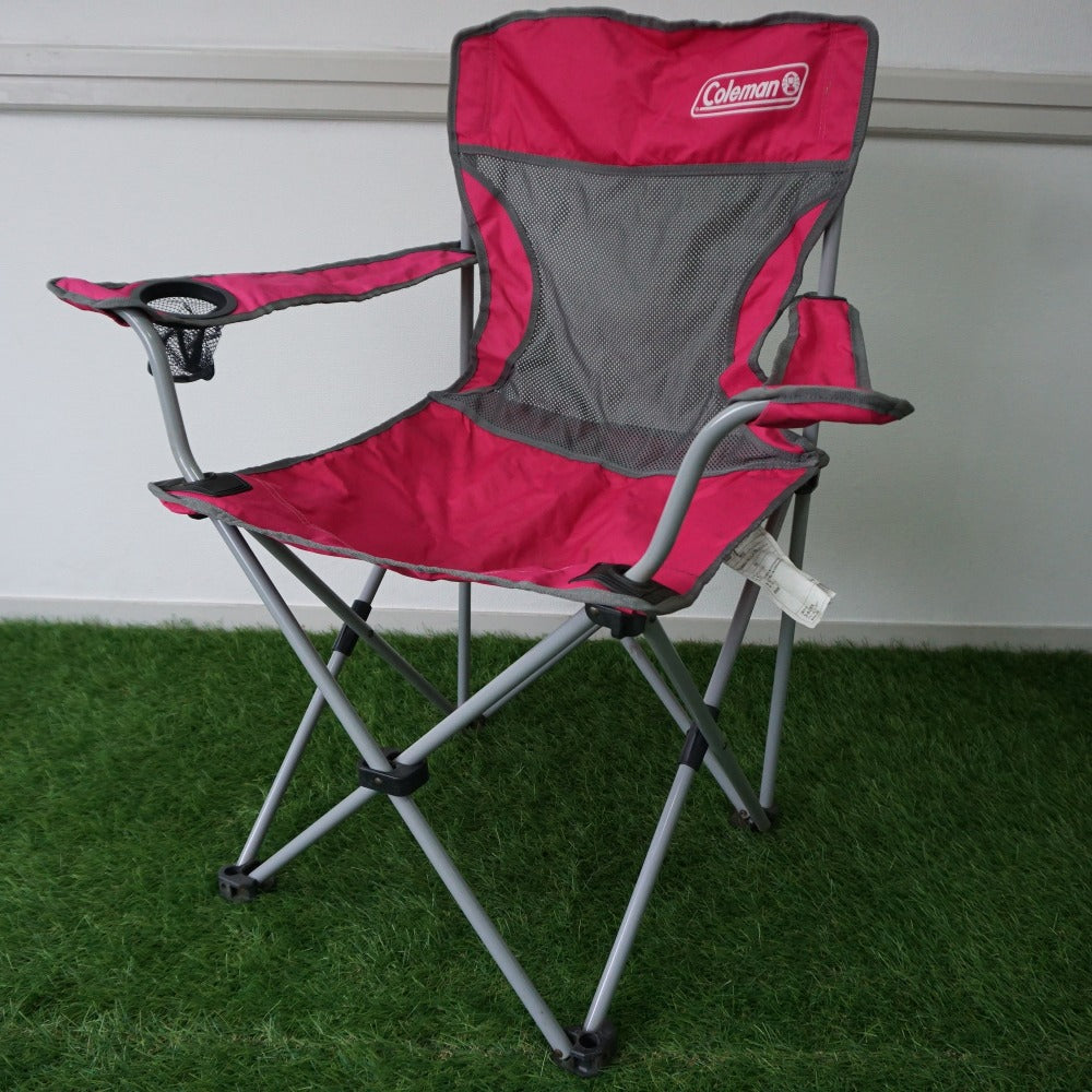 美品 
 コールマン【Coleman】 メッシュアクションチェア 170-7696 テーブル・チェア
 ピンク [送料無料]
