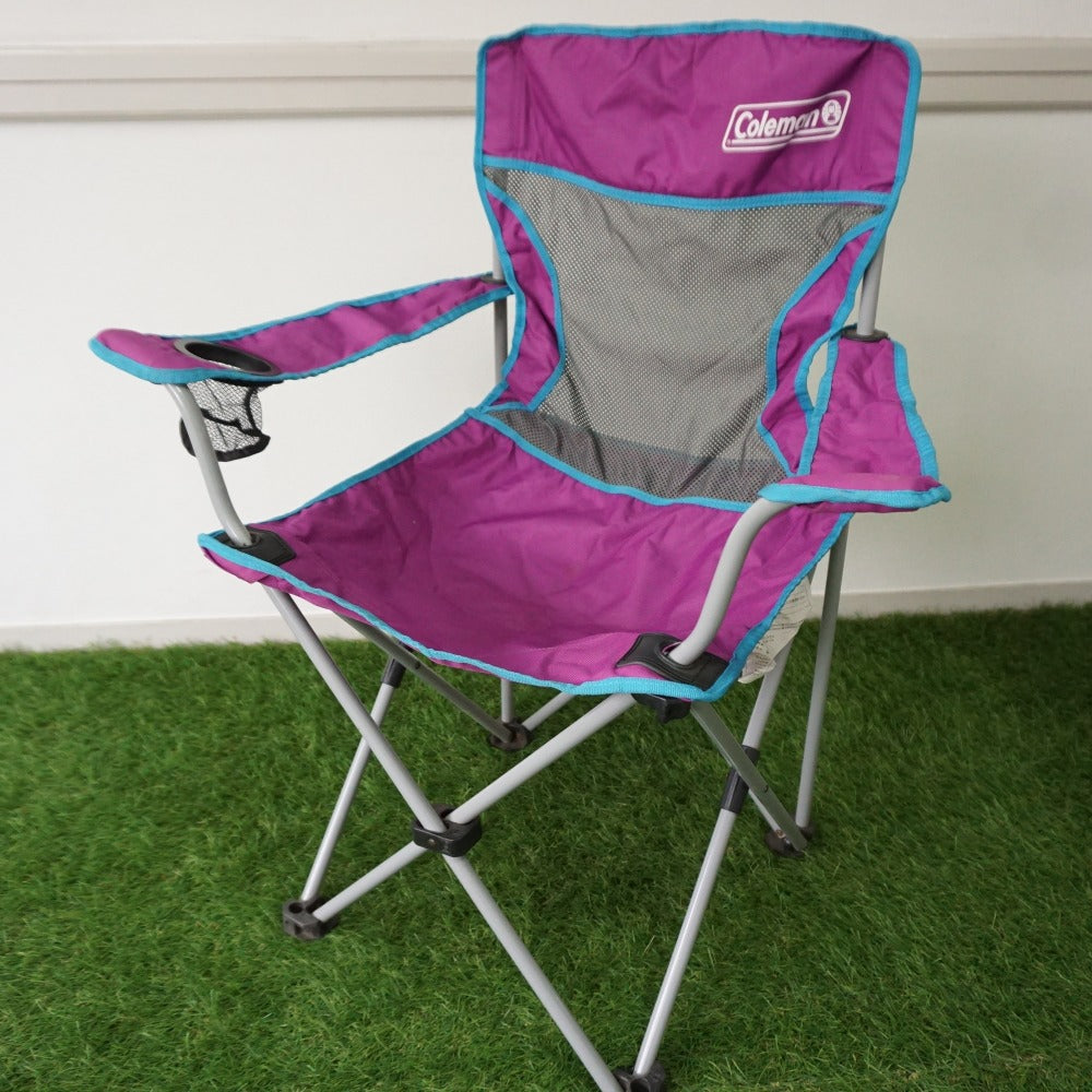 美品 
 コールマン【Coleman】 メッシュアクションチェア 170-7699 テーブル・チェア
 パープル [送料無料]