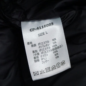 美品 
 CAMP7 ダウンジャケット CP-4116003 シンパテックス ダウンジャケット
 ブラック メンズ [送料無料]
