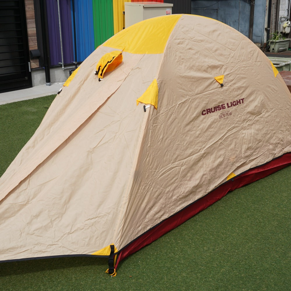 美品 
 スノーピーク【snow peak】 クルーズライト SSD-001 テント
 [送料無料]