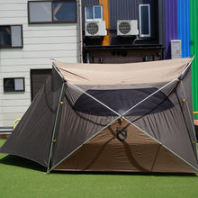 画像をギャラリービューアに読み込む, 美品 
 ニーモ【NEMO】 ワゴントップ4P ＆フットプリント NM-WAG4P-MB/NM-AC-FP-WAG4P テント
 [送料無料]