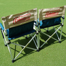 画像をギャラリービューアに読み込む, 美品 
 コールマン【Coleman】 スリムキャプテンチェア ‎170-7509 テーブル・チェア
 グリーン/ベージュ [送料無料]