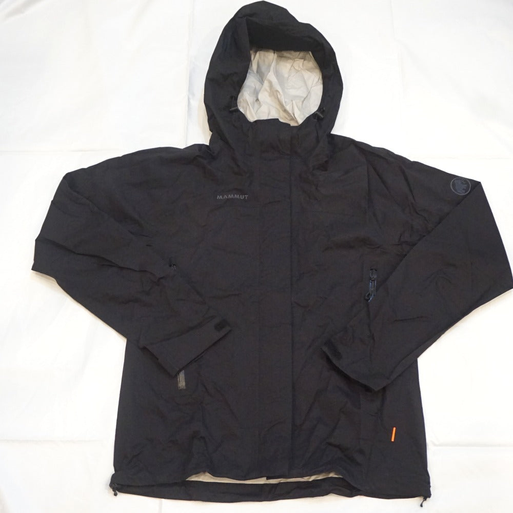 美品 
 マムート【Mammut】 フーデットジャケット 1010-28660 マイクロレイヤーハードシェル ジャケット
 ブラック レディース