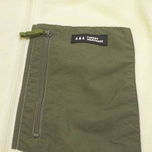美品 
 フリースジャケット FW1800501 FOREST WARDROBE ブルゾン
 オフホワイト レディース