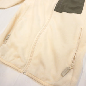 美品 
 フリースジャケット FW1800501 FOREST WARDROBE ブルゾン
 オフホワイト レディース