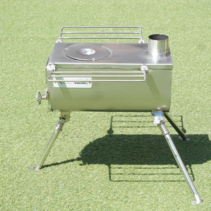 新品同様 
 テンマクデザイン【tent-mark DESIGNS】 ウッドストーブＭサイズ ケース付き その他アウトドア