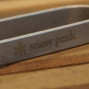 新品同様 
 スノーピーク【snow peak】 ステンレスピーラー PG-017 キッチンツール
