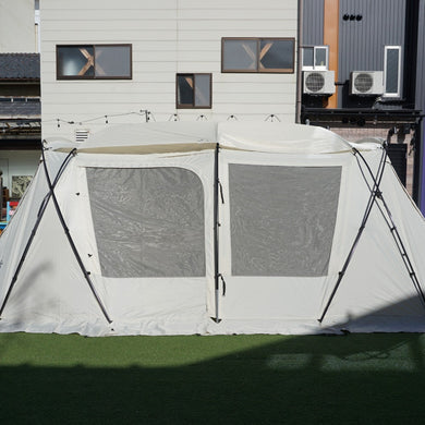 美品 
 スノーピーク【snow peak】 ランドロックPro. アイボリー FES-090 雪峰祭2020秋 シェルター