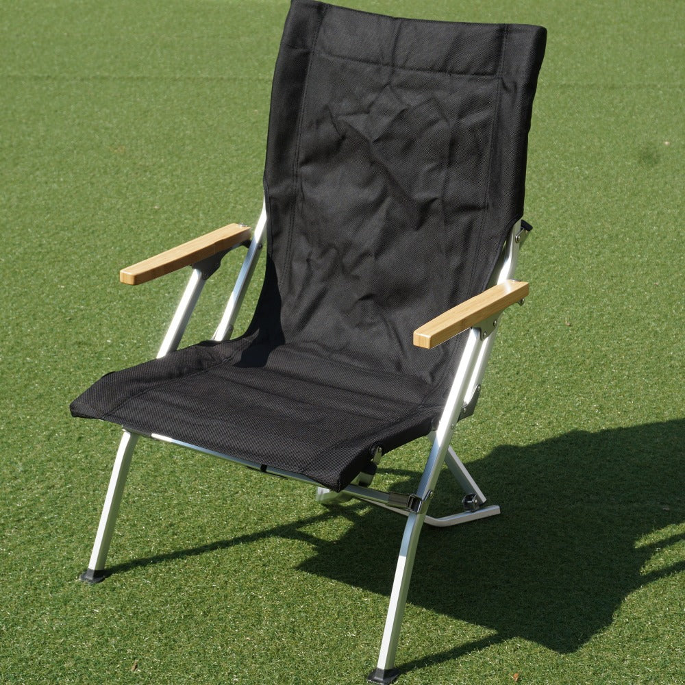 美品 
 スノーピーク【snow peak】 ガーデンローチェア30 ブラック FES-089 テーブル・チェア