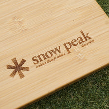 画像をギャラリービューアに読み込む, 美品 
 スノーピーク【snow peak】 マルチファンクションテーブルコーナーL竹 CK-118T グリルシステム
 [送料無料]