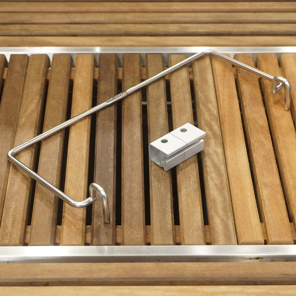 美品 
 スノーピーク【snow peak】 ステンボックスハンガーハーフユニット CK-020 グリルシステム