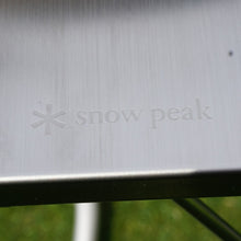 画像をギャラリービューアに読み込む, 美品 
 スノーピーク【snow peak】 TAKIBI Myテーブル LV-039 テーブル・チェア