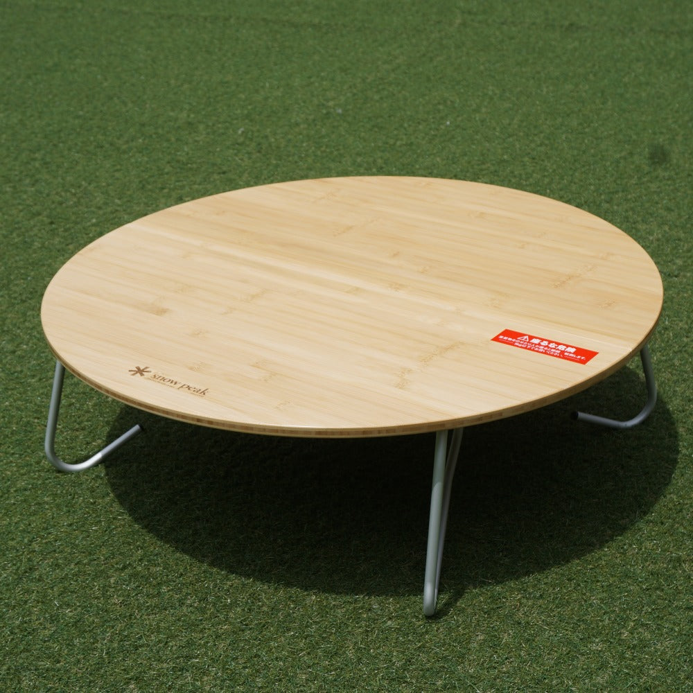 美品 
 スノーピーク【snow peak】 ワンアクションちゃぶ台竹M LV-071TR テーブル・チェア