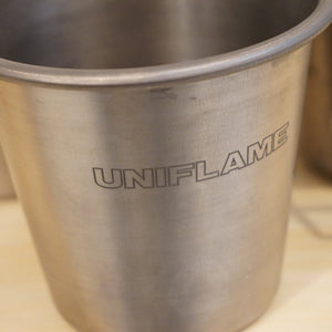 美品 
 ユニフレーム【UNIFLAM】 スタッキングマグチタン350 666104 テーブルウェア