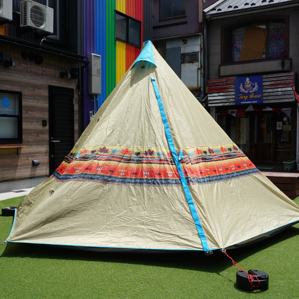 美品 
 ロゴス【LOGOS】 ナバホ ティピー400 71806500/71809740 テント