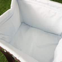 画像をギャラリービューアに読み込む, 美品 
 ロゴス【LOGOS】 デザインクーラー25 ブルーストライプ 81670705 クーラー・保温