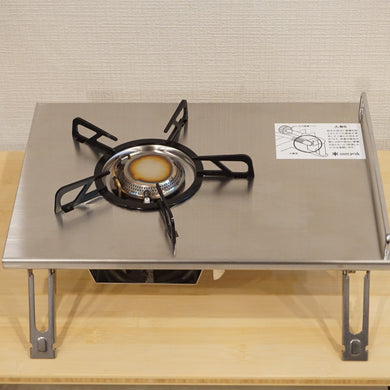 新品同様 
 スノーピーク【snow peak】 ギガパワープレートバーナーLI GS-400 焚火台・バーナー