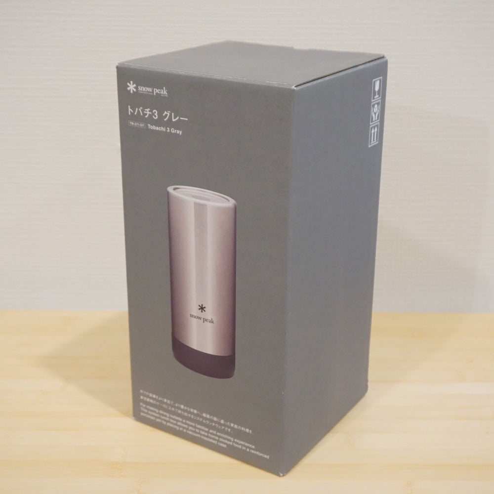 未使用 
 スノーピーク【snow peak】 トバチ3 グレー TW-271-GY テーブルウェア