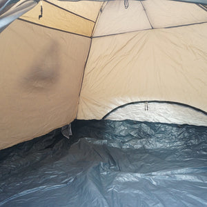 美品 
 クイックキャンプ【QUICKCAMP】 ダブルウォールテント 4人用 QC-HL270 テント
 タン