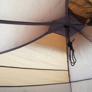 美品 
 クイックキャンプ【QUICKCAMP】 ダブルウォールテント 4人用 QC-HL270 テント
 タン