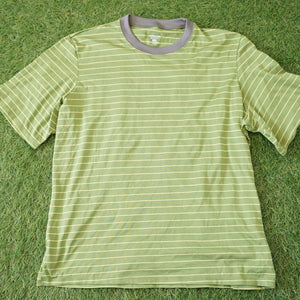 美品 
 パタゴニア【patagonia】 ボーダーTシャツ Tシャツ・カットソー
 グリーン メンズ