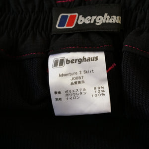 美品 
 バーグハウス【Berghaus】 アドベンチャーツー スカート J0057 スカート
 ブラック レディース