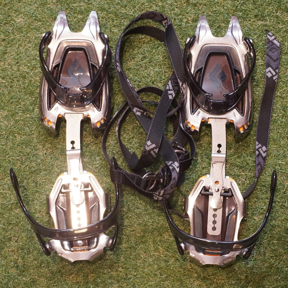 美品 
 ブラックダイヤモンド【Black Diamond】 12本爪 アイゼン BD33055 セラックストラップ フィールドギア