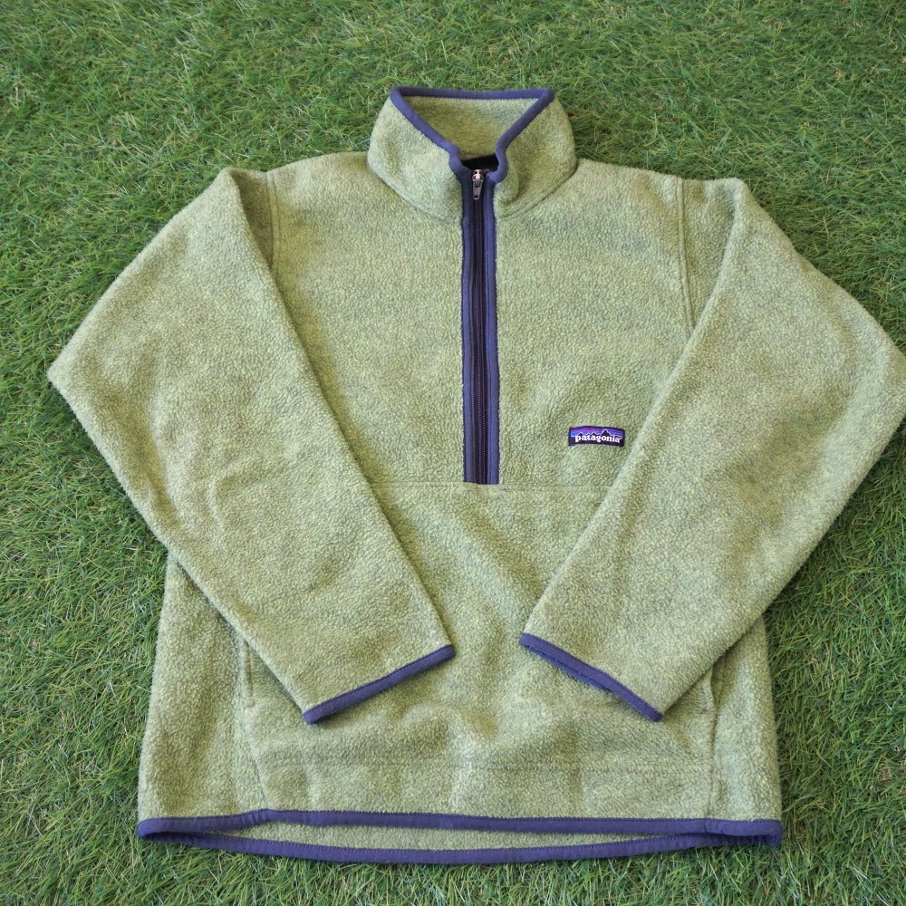美品 
 パタゴニア【patagonia】 フリースプルオーバー ハーフジップ W778F SYNCHILLA その他トップス
 グリーン レディース