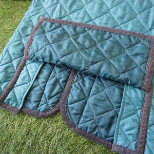 美品 
 キルティングジャケット ラベンハム(LAVENHAM)  ジャケット
 ネイビー レディース