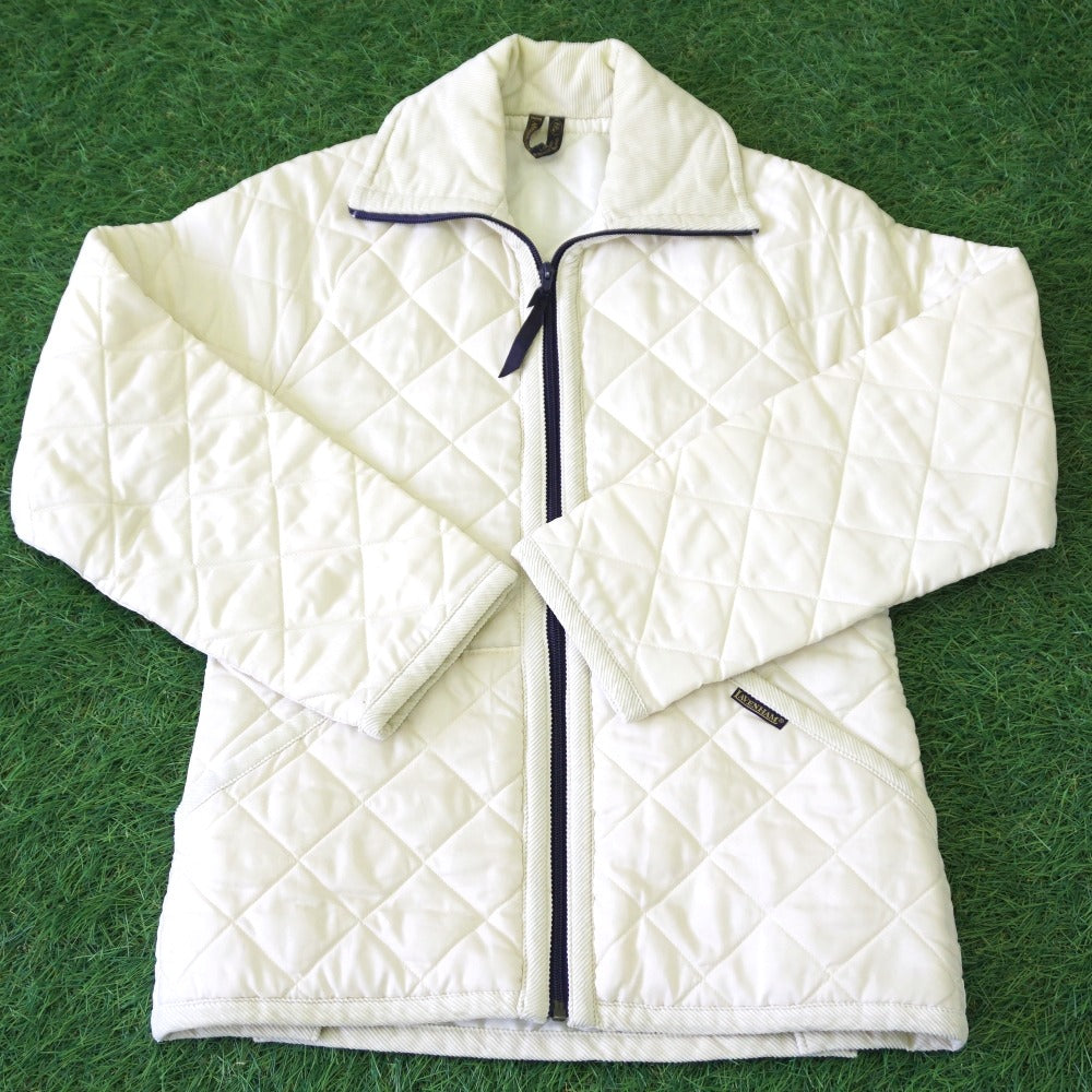 美品 
 キルティングジャケット #2086 ラベンハム(LAVENHAM)  ジャケット
 ホワイト レディース