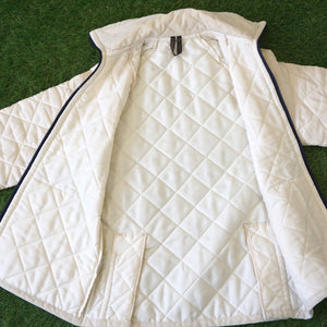 美品 
 キルティングジャケット #2086 ラベンハム(LAVENHAM)  ジャケット
 ホワイト レディース