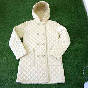 キルティング コート 122BA-2009A TRADITIONAL WEATERWEAR コート
 ホワイト レディース