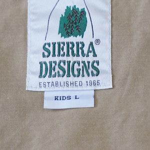 美品 
 シエラデザインズ【SIERRA DESIGNS】 キッズマウンテンパーカー 7940 ジャケット
 グリーン系 キッズ