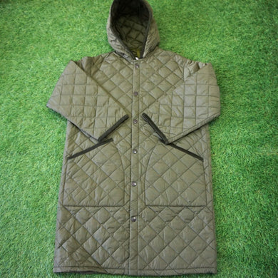 未使用 
 キルティングフーデッドリッズデールコート SMQ0034 バブアー(Barbour)  コート
 オリーブ レディース