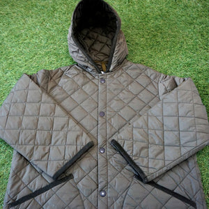 未使用 
 キルティングフーデッドリッズデールコート SMQ0034 バブアー(Barbour)  コート
 オリーブ レディース