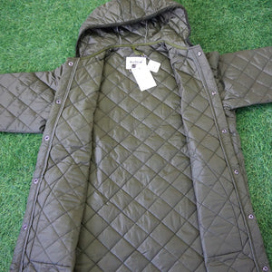 未使用 
 キルティングフーデッドリッズデールコート SMQ0034 バブアー(Barbour)  コート
 オリーブ レディース