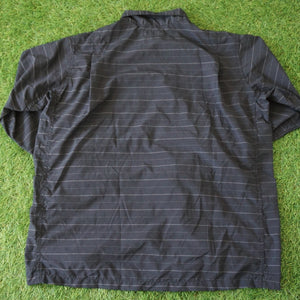 未使用 
 ガーデナーハーフ SF-201617 ササフラス(SASSAFRAS)  Taffeta Border シャツ・ブラウス
 ブラック メンズ