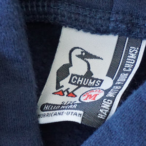 美品 
 チャムス【CHUMS】 オーバーサイズプルオーバーパーカー CH10-1305 スウェット・パーカー
 ネイビー レディース
