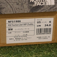 画像をギャラリービューアに読み込む, 美品 
 ザ・ノースフェイス【THE NORTH FACE】 ウォータープルーフチャッカ NF51986 ヌプシトラクションライトV スニーカー
 ミックスグレーウール