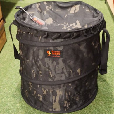 美品 
 オレゴニアンキャンパー【Oregonian Camper】 トラッシュボックス 7OCB708R ポップアップ フィールドギア
 ブラックマルチカモ