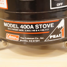 画像をギャラリービューアに読み込む, コールマン【Coleman】 Peak1 400A (&#39;85年製) 400A701 焚火台・バーナー