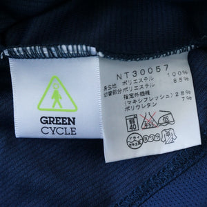 美品 
 ザ・ノースフェイス【THE NORTH FACE】 S/S ウルトラウィンクジップアップ NT30057 Flight Series Tシャツ・カットソー
 ネイビー メンズ