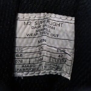 トレッキングブーツ M2 SUPERLIGHT M12233 メレル(MERRELL)  ブーツ
 ダークブラウン メンズ
