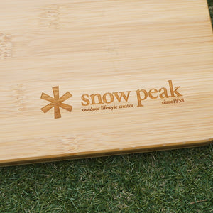 美品 
 スノーピーク【snow peak】 マルチファンクションテーブルロング竹 CK-117TR グリルシステム