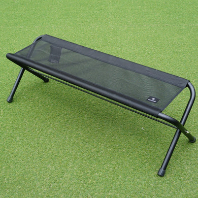 美品 
 スノーピーク【snow peak】 メッシュFDベンチ ブラック LV-071M-BK テーブル・チェア