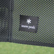 画像をギャラリービューアに読み込む, 美品 
 スノーピーク【snow peak】 メッシュFDチェア ブラック LV-077M-BK テーブル・チェア
