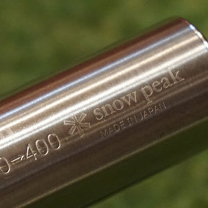 新品同様 
 スノーピーク【snow peak】 IGT段差ジョイント 2本セット CK-151 グリルシステム